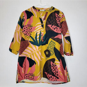Maude Vivante Tropical Poplin Tunic Women's Size Small